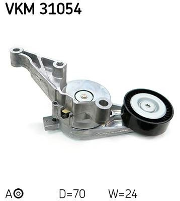 SKF VKM 31054 feszítőgörgő, hosszbordás szíj AUDI SEAT SKODA VW