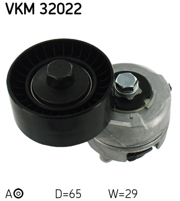 SKF VKM 32022 feszítőgörgő, hosszbordás szíj ALFA ROMEO FIAT LANCIA
