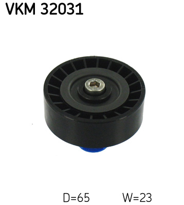 SKF VKM 32031 Szíjtárcsa/vezetőgörgő, hosszbordás szíj FIAT