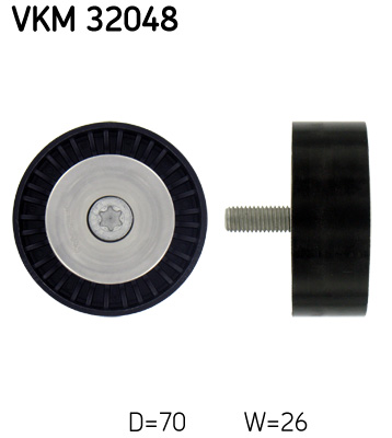 OPTIMAL Rullo Tendicinghia Poly-V 0-N1522 - Per Alfa Romeo, Fiat, Opel, Lancia - Cuscinetto Servizi - 2