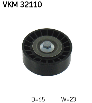 SKF VKM 32110 Szíjtárcsa/vezetőgörgő, hosszbordás szíj ALFA ROMEO CHRYSLER FIAT LANCIA