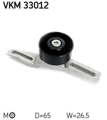 SKF VKM 33012 feszítőgörgő, hosszbordás szíj CITROËN MEGA PEUGEOT