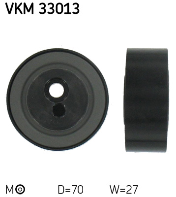 SKF VKM 33013 feszítőgörgő, hosszbordás szíj CITROËN FIAT LANCIA PEUGEOT SUZUKI