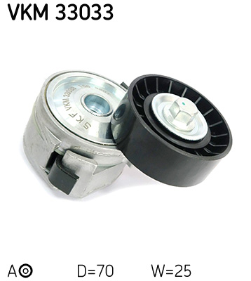 SKF VKM 33033 feszítőgörgő, hosszbordás szíj CITROËN FIAT FORD LANCIA PEUGEOT SUZUKI