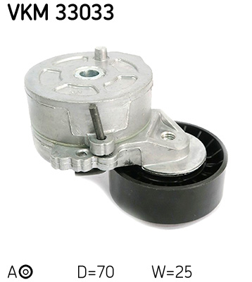 SKF VKM 33033 feszítőgörgő, hosszbordás szíj CITROËN FIAT FORD LANCIA PEUGEOT SUZUKI