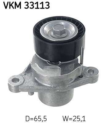 SKF VKM 33113 feszítőgörgő, hosszbordás szíj CITROËN DS OPEL PEUGEOT TOYOTA VAUXHALL