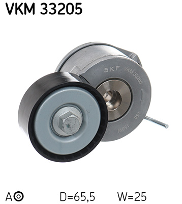 SKF VKM 33205 feszítőgörgő, hosszbordás szíj CITROËN DS FIAT FORD OPEL PEUGEOT TOYOTA