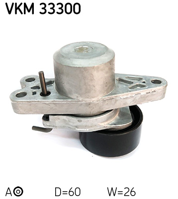 SKF VKM 33300 feszítőgörgő, hosszbordás szíj CITROËN FIAT PEUGEOT