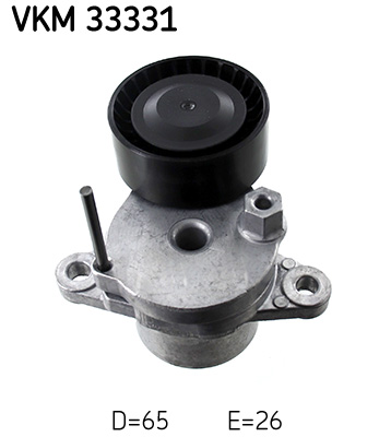 SKF VKM 33331 feszítőgörgő, hosszbordás szíj CITROËN PEUGEOT