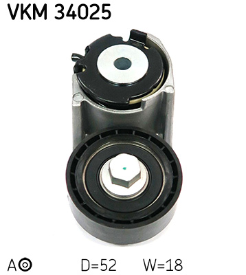 SKF VKM 34025 feszítőgörgő, hosszbordás szíj FORD JAGUAR