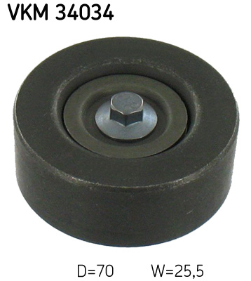 SKF VKM 34034 Szíjtárcsa/vezetőgörgő, hosszbordás szíj FORD MAZDA
