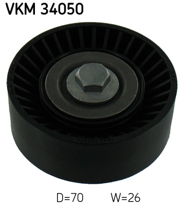SKF VKM 34050 Szíjtárcsa/vezetőgörgő, hosszbordás szíj FORD VOLVO