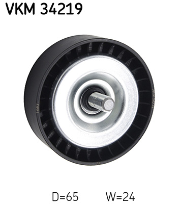 SKF VKM 34219 Szíjtárcsa/vezetőgörgő, hosszbordás szíj FORD