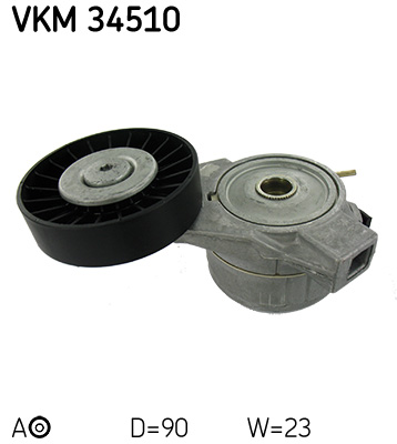 SKF VKM 34510 feszítőgörgő, hosszbordás szíj SAAB