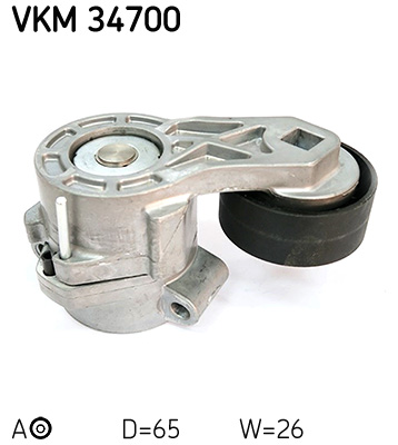 SKF VKM 34700 feszítőgörgő, hosszbordás szíj CITROËN FIAT FORD PEUGEOT