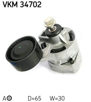 SKF VKM 34702 feszítőgörgő, hosszbordás szíj FORD