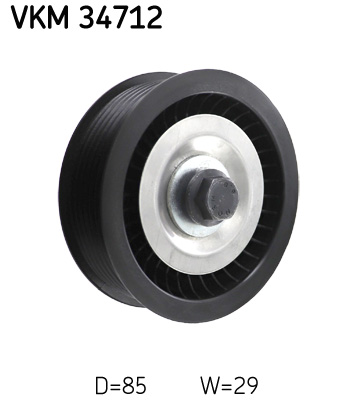 SKF VKM 34712 Szíjtárcsa/vezetőgörgő, hosszbordás szíj FORD