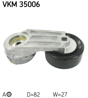 SKF VKM 35006 feszítőgörgő, hosszbordás szíj CHEVROLET OPEL SAAB VAUXHALL