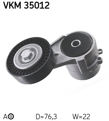 SKF VKM 35012 feszítőgörgő, hosszbordás szíj CHEVROLET HOLDEN OPEL SAAB VAUXHALL