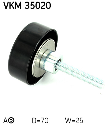 SKF VKM 35020 Szíjtárcsa/vezetőgörgő, hosszbordás szíj CHEVROLET OPEL SAAB VAUXHALL
