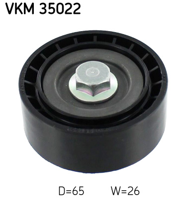 SKF VKM 35022 Szíjtárcsa/vezetőgörgő, hosszbordás szíj CHEVROLET OPEL VAUXHALL