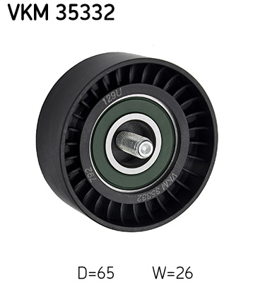 SKF VKM 35332 Szíjtárcsa/vezetőgörgő, hosszbordás szíj CHEVROLET OPEL SAAB VAUXHALL