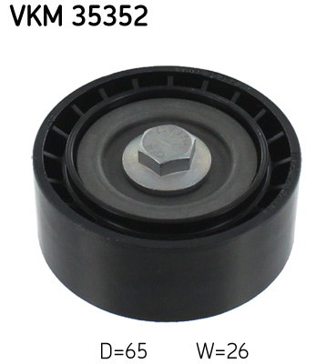 SKF VKM 35352 Szíjtárcsa/vezetőgörgő, hosszbordás szíj CHEVROLET OPEL VAUXHALL