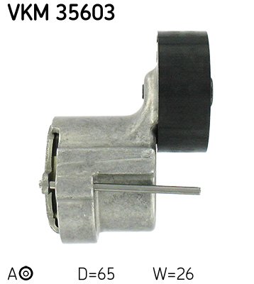 SKF VKM 35603 feszítőgörgő, hosszbordás szíj ALFA ROMEO CHRYSLER FIAT HOLDEN JEEP LANCIA OPEL SAAB VAUXHALL