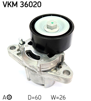 SKF VKM 36020 feszítőgörgő, hosszbordás szíj DACIA NISSAN RENAULT