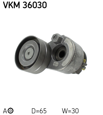 SKF VKM 36030 feszítőgörgő, hosszbordás szíj MITSUBISHI NISSAN OPEL RENAULT VAUXHALL VOLVO