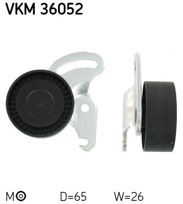 SKF VKM 36052 feszítőgörgő, hosszbordás szíj DACIA NISSAN RENAULT