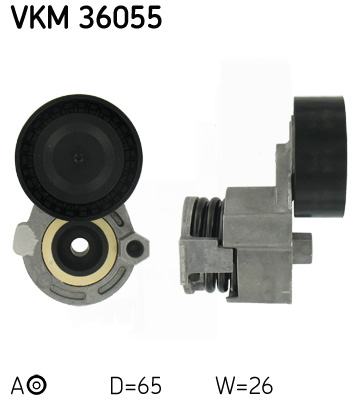 SKF VKM 36055 feszítőgörgő, hosszbordás szíj DACIA LADA NISSAN RENAULT