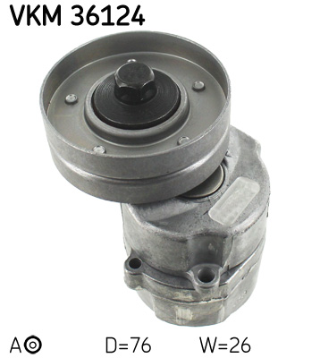 SKF VKM 36124 feszítőgörgő, hosszbordás szíj VOLVO