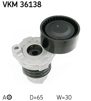 SKF VKM 36138 feszítőgörgő, hosszbordás szíj DACIA NISSAN RENAULT
