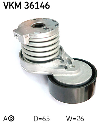 SKF VKM 36146 feszítőgörgő, hosszbordás szíj DACIA MERCEDES-BENZ NISSAN RENAULT