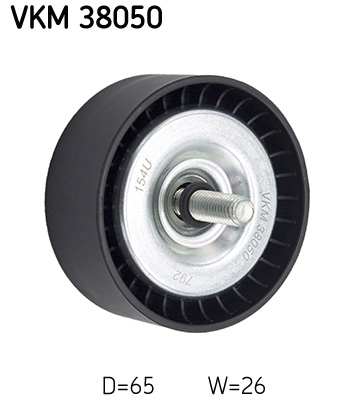 SKF VKM 38050 Szíjtárcsa/vezetőgörgő, hosszbordás szíj MERCEDES-BENZ