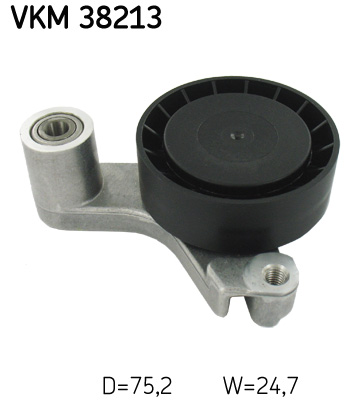 SKF VKM 38213 feszítőgörgő, hosszbordás szíj BMW