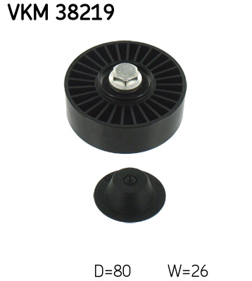 SKF VKM 38219 Szíjtárcsa/vezetőgörgő, hosszbordás szíj BMW