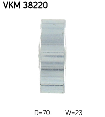 SKF VKM 38220 feszítőgörgő, hosszbordás szíj BMW OPEL VAUXHALL