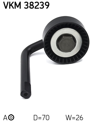 SKF VKM 38239 feszítőgörgő, hosszbordás szíj BMW