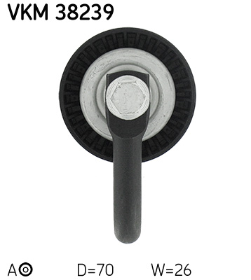 SKF VKM 38239 feszítőgörgő, hosszbordás szíj BMW