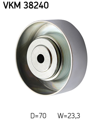 SKF VKM 38240 Szíjtárcsa/vezetőgörgő, hosszbordás szíj BMW LAND ROVER MG ROVER