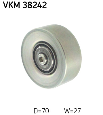 SKF VKM 38242 Szíjtárcsa/vezetőgörgő, hosszbordás szíj BMW