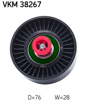 SKF VKM 38267 Szíjtárcsa/vezetőgörgő, hosszbordás szíj MERCEDES-BENZ MERCEDES-BENZ (BBDC)