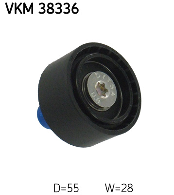 SKF VKM 38336 Szíjtárcsa/vezetőgörgő, hosszbordás szíj BMW