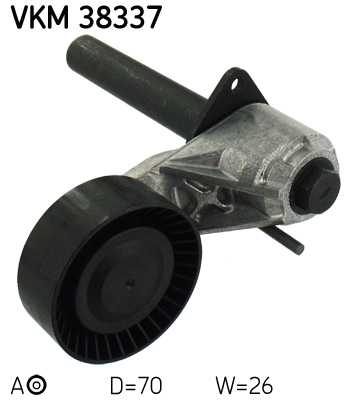 SKF VKM 38337 feszítőgörgő, hosszbordás szíj BMW