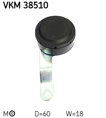 SKF VKM 38510 feszítőgörgő, hosszbordás szíj SMART