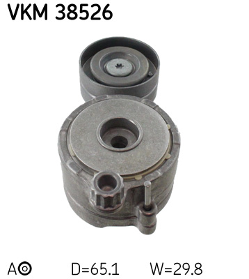 SKF VKM 38526 feszítőgörgő, hosszbordás szíj MERCEDES-BENZ