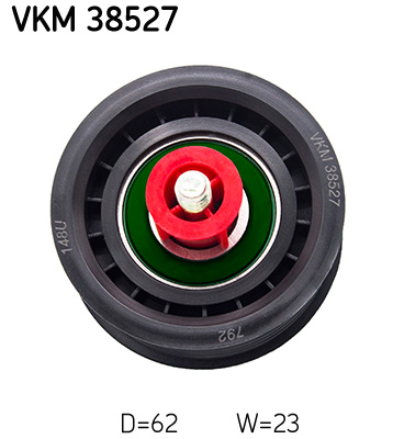 SKF VKM 38527 Szíjtárcsa/vezetőgörgő, hosszbordás szíj MERCEDES-BENZ