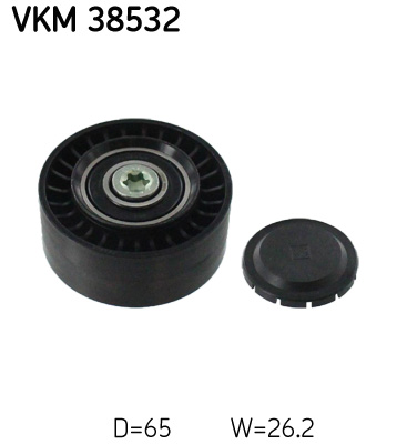 SKF VKM 38532 Szíjtárcsa/vezetőgörgő, hosszbordás szíj MERCEDES-BENZ